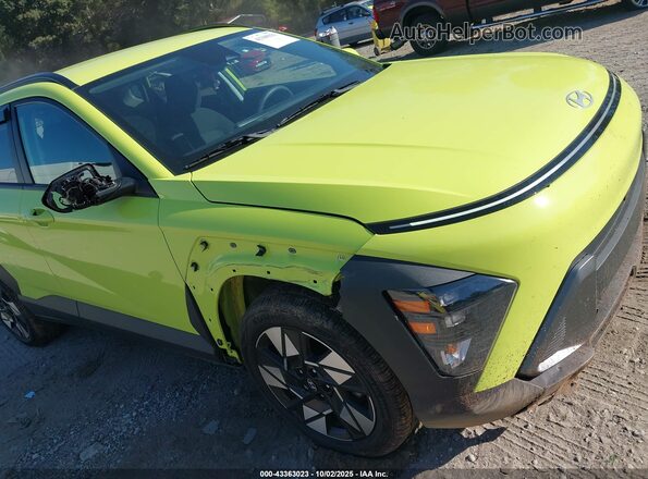 KM8HC3AB8RU050562 2024 HYUNDAI KONA Зеленый Вид спереди