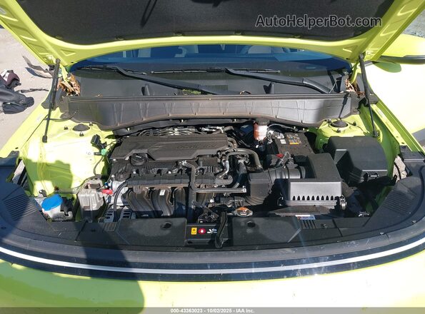 KM8HC3AB8RU050562 2024 HYUNDAI KONA Зеленый Вид сзади