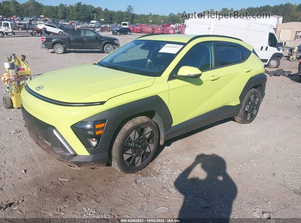 KM8HC3AB8RU050562 2024 HYUNDAI KONA Зеленый Передняя левая четверть