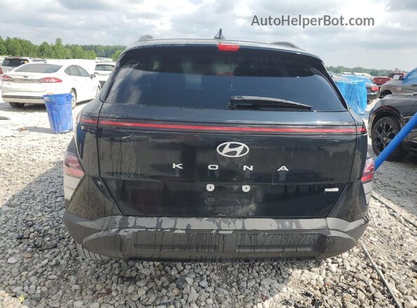 KM8HCCAB7RU042971 2024 HYUNDAI KONA Black Հետևի տեսք