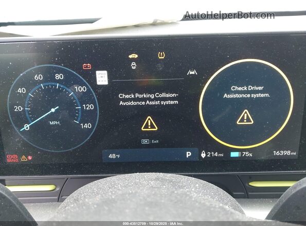 KM8HE3A64RU011772 2024 HYUNDAI KONA ELECTRIC Light Blue 
