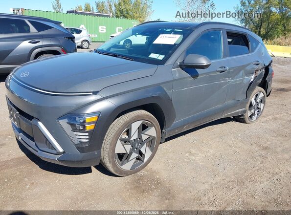 KM8HECA34RU024513 2024 HYUNDAI KONA Серый Передняя левая четверть