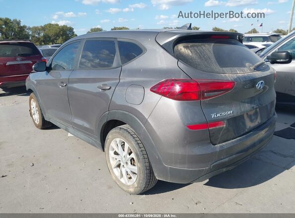 KM8J23A41LU098983 2020 HYUNDAI TUCSON Gray Trasero izquierdo