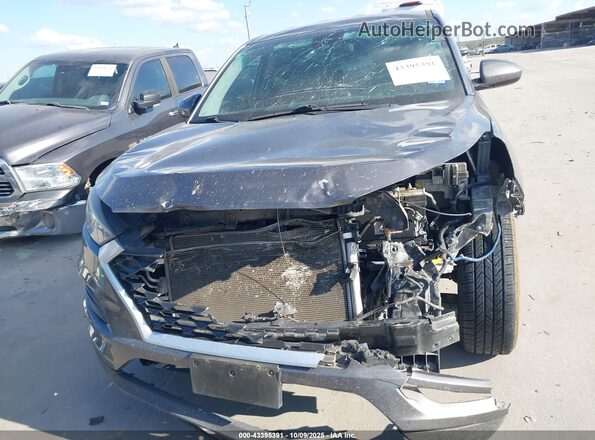 KM8J23A41LU098983 2020 HYUNDAI TUCSON Gray Vista del cuadro de instrumentos