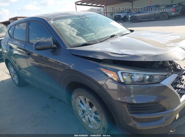 KM8J23A41LU098983 2020 HYUNDAI TUCSON Gray Vista interior trasera