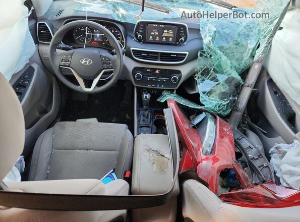 KM8J23A41LU106967 2020 HYUNDAI TUCSON Black Dashboard view