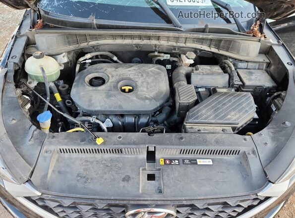 KM8J23A41LU106967 2020 HYUNDAI TUCSON Black Engine compartment view