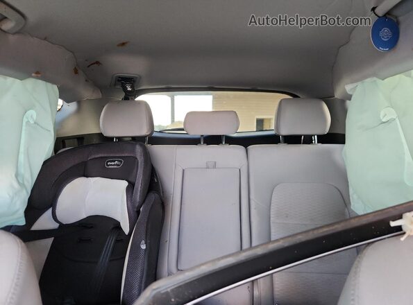 KM8J23A41LU106967 2020 HYUNDAI TUCSON Black Rear seats view