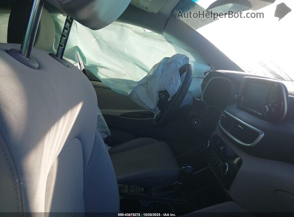 KM8J23A41LU150855 2020 HYUNDAI TUCSON Белый Вид салона спереди