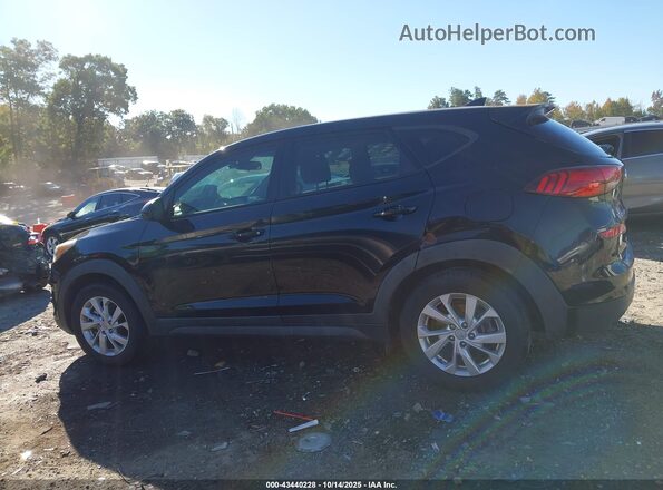 KM8J23A46LU111906 2020 HYUNDAI TUCSON Black უკანა სალონის ხედი