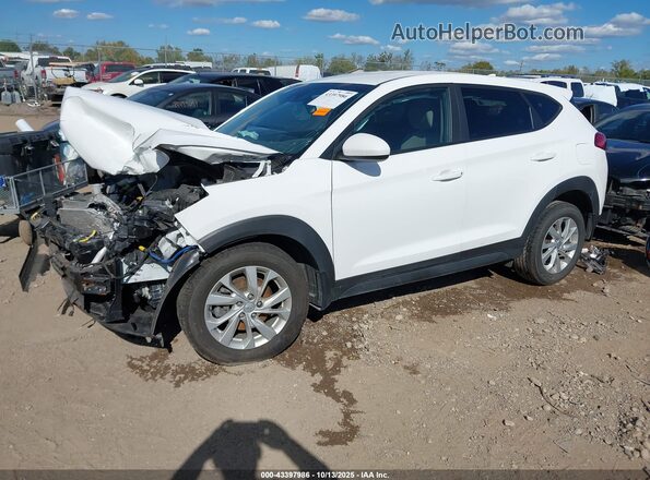 KM8J23A46LU163746 2020 HYUNDAI TUCSON White Front left