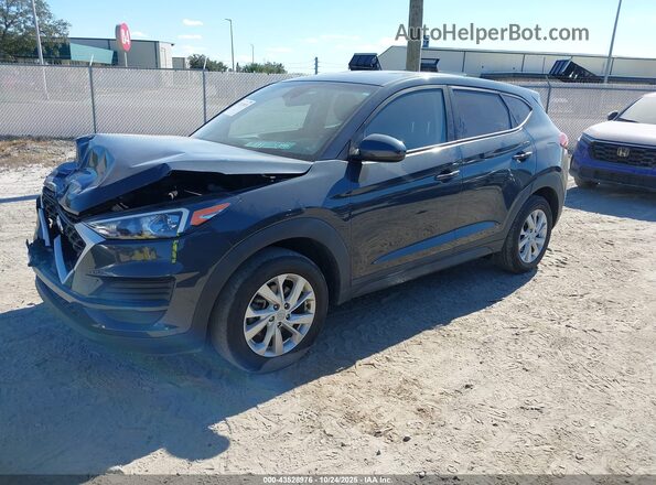 KM8J23A49LU188947 2020 HYUNDAI TUCSON Navy Front left