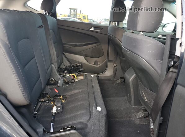 KM8J23A49LU219436 2020 HYUNDAI TUCSON Charcoal უკანა სავარძლების ხედი