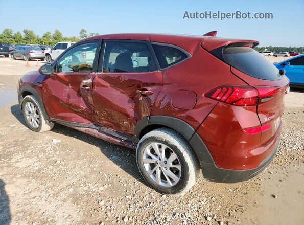 KM8J2CA42LU133319 2020 HYUNDAI TUCSON Red Trasero izquierdo