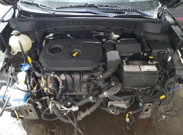 KM8J2CA45LU217702 2020 HYUNDAI TUCSON Black ძრავის განყოფილების ხედი