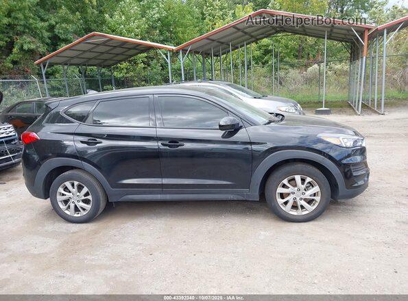 KM8J2CA48MU373363 2021 HYUNDAI TUCSON Black Widok zestawu wskaźników