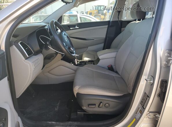 KM8J33A42LU124777 2020 HYUNDAI TUCSON Silver Vista interior delantera