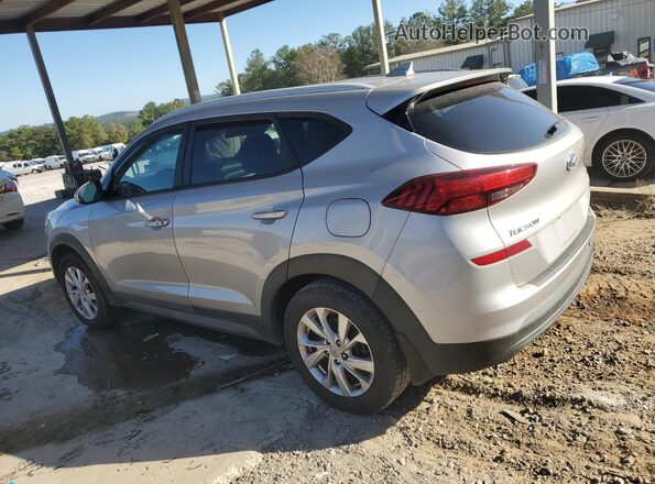 KM8J33A42LU124777 2020 HYUNDAI TUCSON Silver Trasero izquierdo