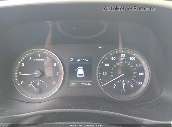 KM8J33A42LU234020 2020 HYUNDAI TUCSON Серый Вид задних сидений