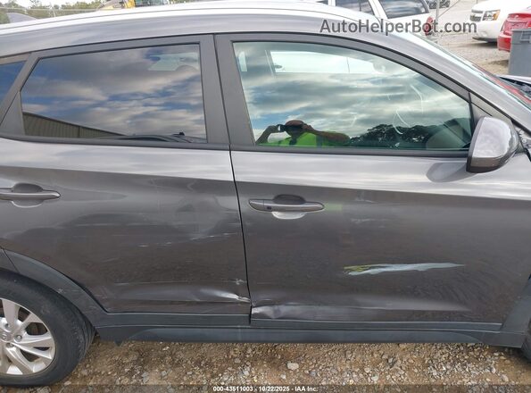 KM8J33A42LU234020 2020 HYUNDAI TUCSON Серый Вид задней части салона
