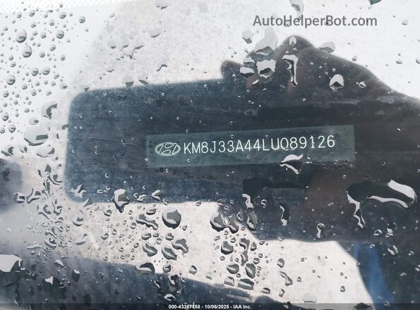 KM8J33A44LU089126 2020 HYUNDAI TUCSON Blue 