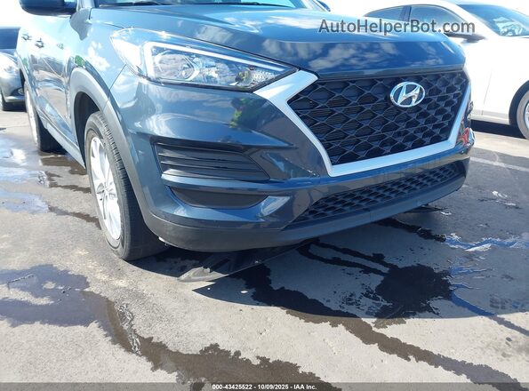 KM8J33A45KU986910 2019 HYUNDAI TUCSON Blue Դիմացի տեսք