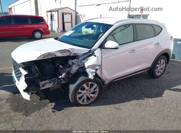 KM8J33A47LU092845 2020 HYUNDAI TUCSON White Przód lewy