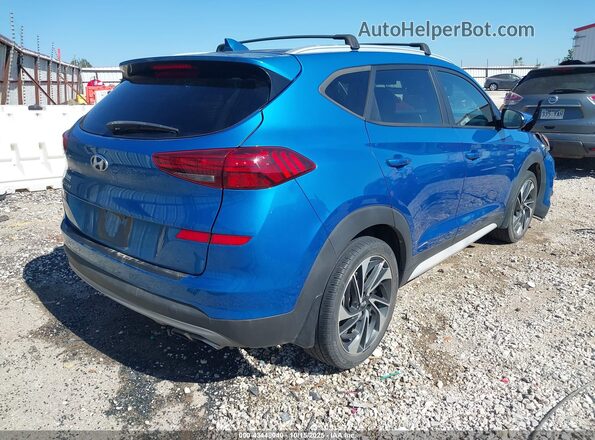 KM8J33AL0MU311685 2021 HYUNDAI TUCSON Blue Tył prawy