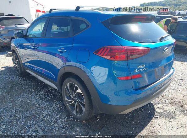 KM8J33AL0MU311685 2021 HYUNDAI TUCSON Blue Tył lewy