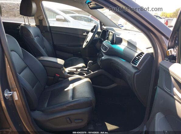 KM8J33AL2LU113074 2020 HYUNDAI TUCSON Gray წინა სალონის ხედი