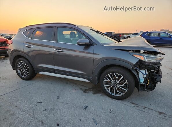 KM8J33AL2LU134779 2020 HYUNDAI TUCSON Gray Передня права чверть