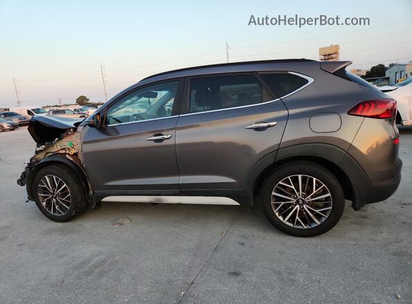 KM8J33AL2LU134779 2020 HYUNDAI TUCSON Gray Задня ліва чверть
