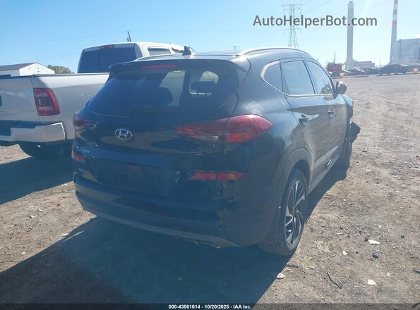 KM8J33AL2LU148844 2020 HYUNDAI TUCSON Черный Задняя правая четверть