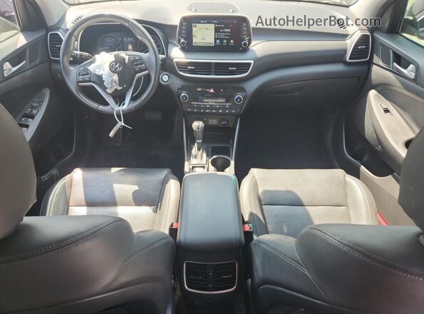 KM8J33AL4LU262957 2020 HYUNDAI TUCSON Gray Вид панелі приладів