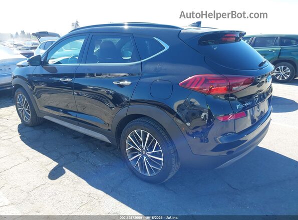 KM8J33AL4MU409375 2021 HYUNDAI TUCSON Черный Задняя левая четверть
