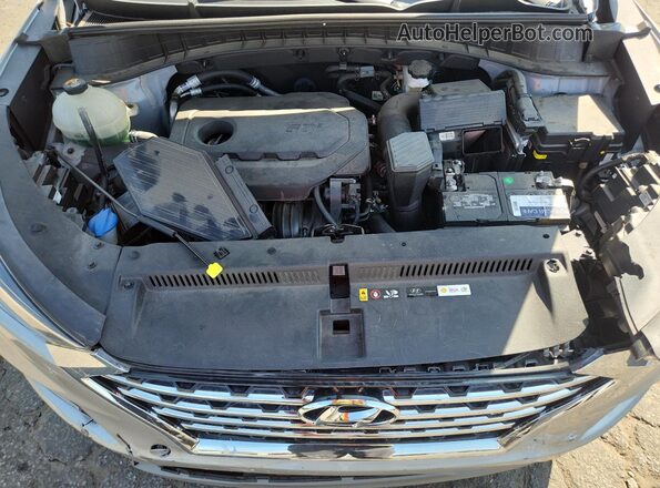 KM8J33AL6LU196895 2020 HYUNDAI TUCSON Silver უკანა სალონის ხედი