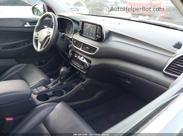 KM8J33AL7LU113801 2020 HYUNDAI TUCSON Gray წინა სალონის ხედი