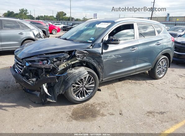KM8J33AL7LU113801 2020 HYUNDAI TUCSON Gray წინა მარცხენა ხედი სამი მეოთხედიდან