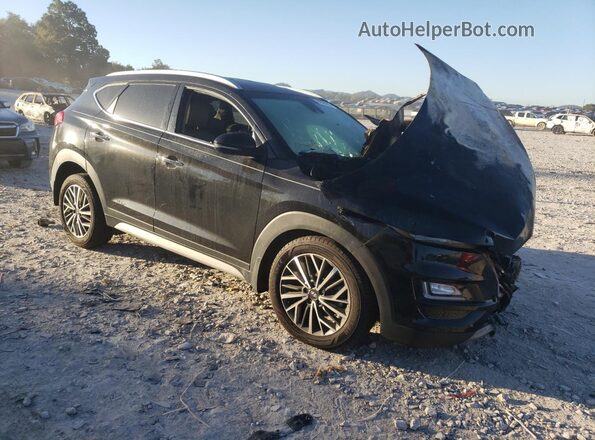 KM8J33AL8LU216483 2020 HYUNDAI TUCSON Black წინა მარჯვენა
