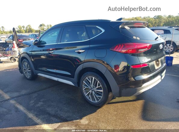 KM8J33AL9MU380830 2021 HYUNDAI TUCSON Black Trasero izquierdo