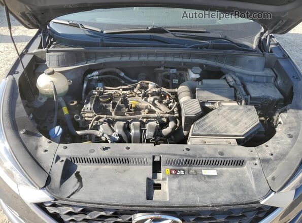 KM8J3CA41LU094932 2020 HYUNDAI TUCSON Gray Vista del compartimento del motor