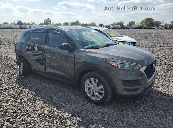 KM8J3CA46LU101521 2020 HYUNDAI TUCSON Gray Delantero derecho