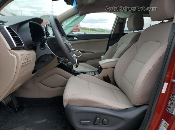 KM8J3CA46LU252634 2020 HYUNDAI TUCSON Burgundy Front interior view
