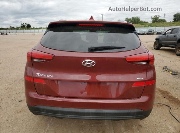 KM8J3CA46LU252634 2020 HYUNDAI TUCSON Burgundy Rear view