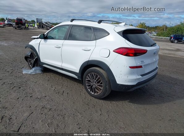KM8J3CAL0LU227784 2020 HYUNDAI TUCSON Белый Задняя левая четверть
