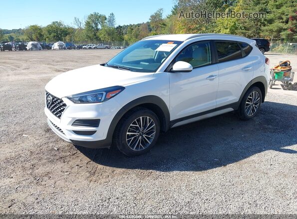 KM8J3CAL0LU280887 2020 HYUNDAI TUCSON Белый Передняя левая четверть
