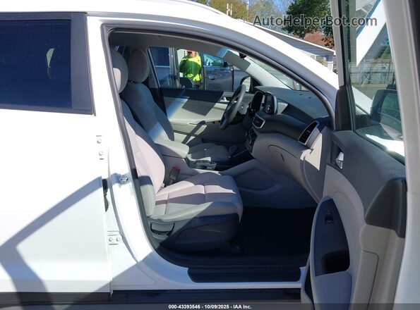 KM8J3CAL0LU280887 2020 HYUNDAI TUCSON Белый Вид салона спереди