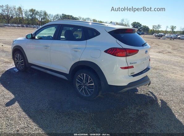 KM8J3CAL0LU280887 2020 HYUNDAI TUCSON Белый Задняя левая четверть