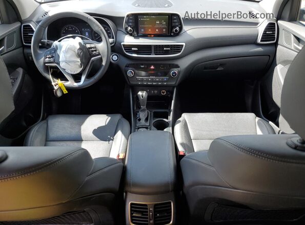 KM8J3CAL3LU214253 2020 HYUNDAI TUCSON Silver Dashboard view