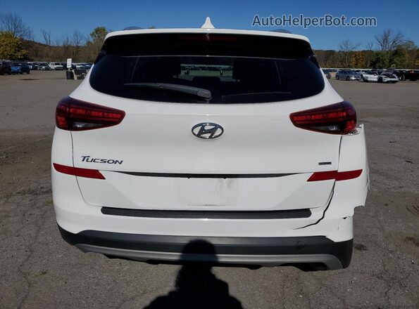 KM8J3CAL7LU152386 2020 HYUNDAI TUCSON White უკანა ხედი